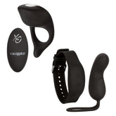 Silicone Remote Foreplay Set with Curved Stimulator and Ring > Sex Toys > Sex Kits